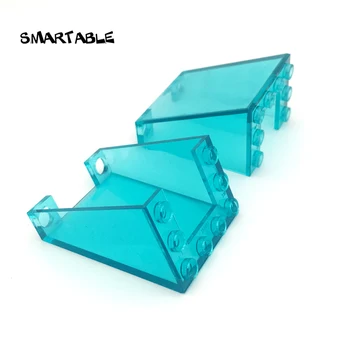 Smartable Čelné sklo 3x4x4 stavebným MOC Vozidlo, do Okna Časti Tehla Hračky Pre Deti Kompatibilné Významných Značiek Mesto 4872 10pcs/veľa