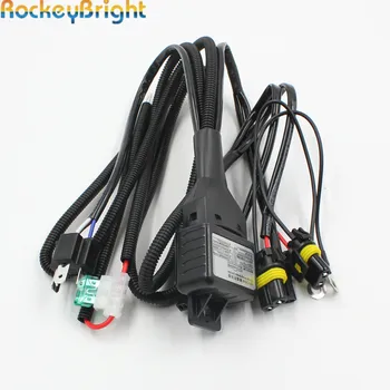 Rockeybright H4 Bi Xenónové žiarovky svetlometu radič HID xenónové žiarovky H4 hi/lo svetlomet relé káblové rozvody postroj pre H4 xenon lampa