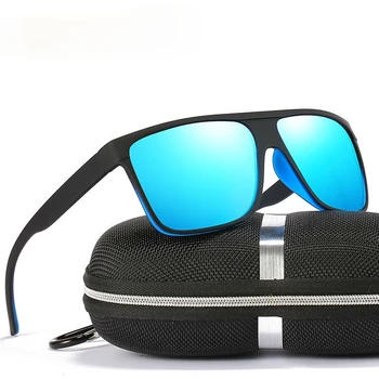 Polarizované slnečné Okuliare pre Mužov, Ženy Námestie Slnečné Okuliare Jazdy Rybolov S UV400 Okuliare Prípade