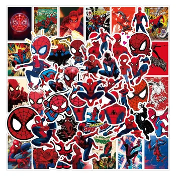 10/30/50PCS Disney Super Hrdina Spiderman Cartoon Nálepky DIY Gitara Notebook Batožiny Skateboard Graffiti Obtlačky Zábavné pre Dieťa Hračky
