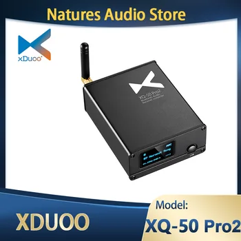 xDuoo XQ50 pro2 Bluetooth Audio Prijímač, Prevodník QCC5125 Buletooth 5.1 DAC XQ-50 pro 2 podpora LDAC PC USB DAC XQ50pro2 v2