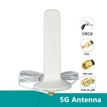600~6000Mhz 5G 4G LTE 3G GSM Antény 15Dbi Omni-directional Omni Externé 5 ghz wifi Anténa S TS9 CRC9 SMA samec Pre Router