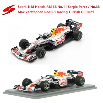 Iskra 1:18 Honda RB16B Č. 11 Sergio Perez /Č. 33 Max RB Racing turecký GP Model Auta