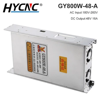 GY800W-48-A Prepínanie Napájania 48V 800W Napájanie Adaptér Nastaviteľný Prúd 16A CNC Priemyselné riadiace Napájanie
