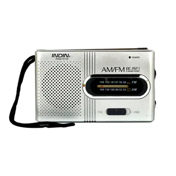 1PC NOVÝ Prenosný Mini Rádio Ručné Dual Band AM, FM, Prehrávač Hudby Reproduktor s Teleskopická Anténa Vonkajšie Rádio Stereo