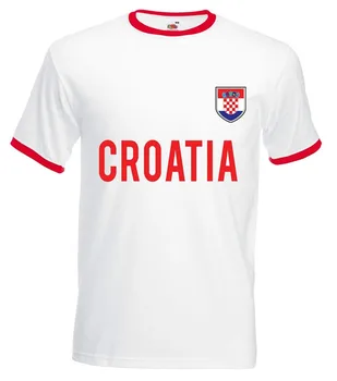 Chorvátsko 2019 Hrvatska Dospelých Futbalista Legenda Soccers Módne 2019 Lete Novú Značku, 100% Bavlna, Tlač Bavlna T-Shirts