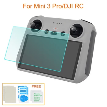 2 ks Pre Mini 3 Pro Screen Protector Kompatibilný Pre DJI RC Diaľkové ovládanie Príslušenstvo 9H Tvrdosť Anti-Scratch Tvrdené Sklo