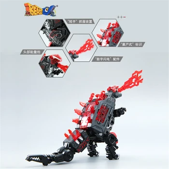 BeastBox Deformácie Roboty Transformácie Zvierat Hračka Kocka Model T-Rex Monster Bloodstone Akcie Obrázok Jugetes Na Darčeky