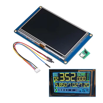 Nextion NX4827T043 4.3 Palcový 480x272 HMI Intelligent Smart USART UART Sériový Dotykový TFT LCD Obrazovkou Modul Panel Displeja Pre RSP