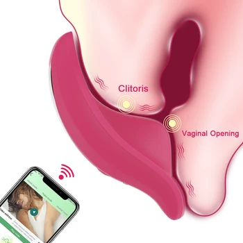Klitoris Bluetooth APP Vibrátor Žena Bezdrôtové Diaľkové Ovládanie Prenosné Vibračné Vajíčko Stimulátor Klitorisu Sexuálne Hračky pre Ženy, Páry