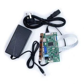 10.1-17.3 palce, edp lcd radič doske auta HDMI VGA1366x768 1920x1080 kábel klávesnice napájací adaptér full kit