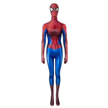 Ženy Spider Cosplay Kostým Jumpsuit Oblečenie Halloween Karneval Oblek