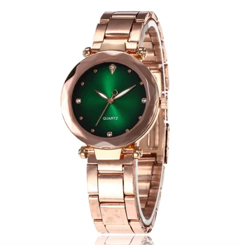 2020 Luxusné Hodinky pre Ženy, Štýlový Zlatý Pás Hodiny Dámske Náramkové Hodinky Crystal Žena Quartz Hodinky Módne dámske Náramkové hodinky