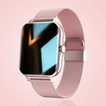 2021 Nové Inteligentné Hodinky Ženy Muži Bluetooth Hovor Šport Fitness Tracker Laidies Smartwatch Srdcového Rytmu Spánku Monitor Smartwatch Ženy