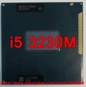 Pôvodné lntel Core i5 3230M SR0WY CPU (3M Cache/2.60 GHz/Dual-Core) i5-3230M Notebook procesor doprava zadarmo