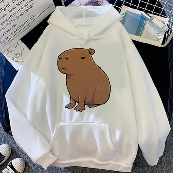 capibara hoodies mužov dlhý rukáv top anime oblečenie, mikiny muž Kawaii sveter