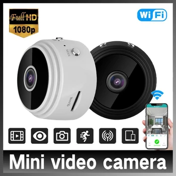 Noc Verzia A9 Mini Kamera WiFi Kamera 1080P Micro diktafón Bezdrôtový Malá Veľkosť Kamery, Video Dohľad IP Kamery