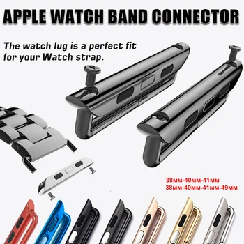 WatchBand adaptér Konektor Pre Apple Hodinky Kapela Série Ultra 8 7 6 5 4 3 2 44 mm 40 mm Pre iwatch Se kapela 42mm 38 mm príslušenstvo