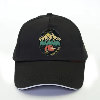 Neznášam Ľudí, tlač šiltovku 2020 Letné módy Mužov Otec klobúk rekreácia v prírode táborenie Trucker Spp Ženy značky Snapback klobúk