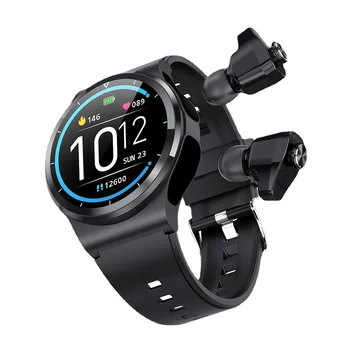 2v1 Bezdrôtové Slúchadlá GT69 Smart hodinky muž, Nové Mäkký Silikónový pre BT 5.0 Nepremokavé otvor na slúchadlá TWS Digitálne Hodinky