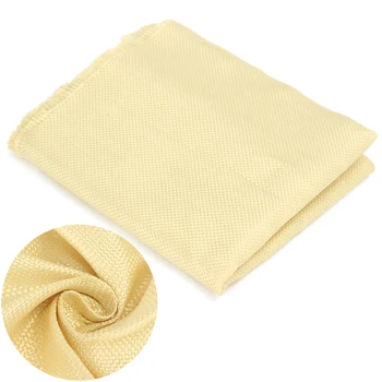 JX-LCLYL 100 cm*30 cm 200gsm Kevlar Textílie Tkané Aramidové Vlákna Tkaniny Obyčajný Farba Žltá