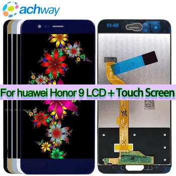 Testované Na Huawei Honor 9 STF-L09 STF-AL10 STF-AL00 STF-TL10 LCD Displej Dotykový Displej Digitalizátorom. Zhromaždenie Na Počesť 9 Displej