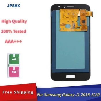 Kopírovať OLED AMOLED Pre Samsung Galaxy J120 J1 2016 SM-J120M/DS J120H J120F LCD Displej Dotykový Displej Digitalizátorom. Montáž