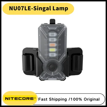 NITECORE NU07 LE Multi-svetelný Zdroj Signálu Lampa MINI LED Svetlo na Prilbu Backbag USB-C Nabíjať Nabíjateľné Upozornenie Svetlomet
