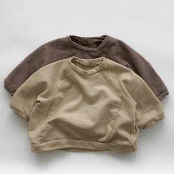2020 Iny Jeseň Nové Módne Dieťa Sweatershirts Chlapcov, Dievčatá, Deti Kapucí Sweatershirts 1-8 Rokov Deti Oblečenie