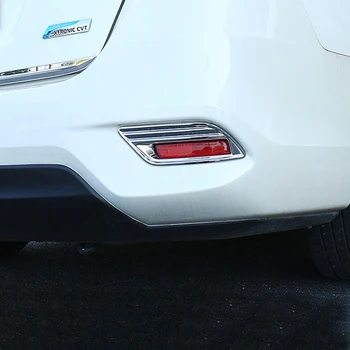ABS Chrome Pre Nissan Sentra 2016 2017 2018 Auto zadné hmlové tienidlo Kryt Výbava príslušenstvo auto styling 2ks