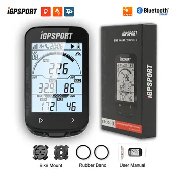 IGPSPORT IGS100S\10S Bezdrôtový GPS Požičovňa Počítačov Stopky MTB, Road na Bicykli jazda na Bicykli Počítač ANT+ S Kadenciou Tepovej frekvencie