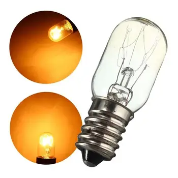 E14 15W Soľná Lampa Svete Chladnička Svetlo Žiarovky Náhradné Odolné AC220-240V Ľahko Nainštalovať žiaruvzdorné Žlté Svetlá