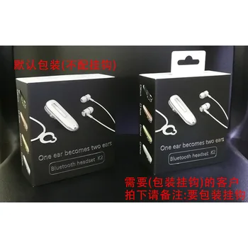 20221014dsfhlj Dlhý pohotovostný K2 stereo wireless dual ucho Bluetooth slúchadlá krku visí ucho s dvojakým použitím,