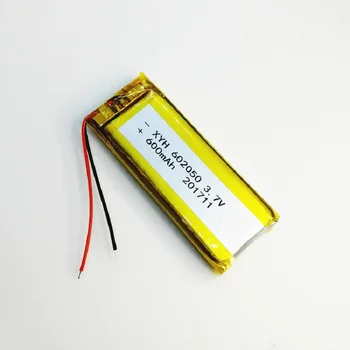3,7 v Polymer Lithium batéria 602050 600MA bluetooth nahrávanie pero bod prečítajte si pero audio