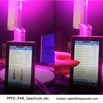 OHSP350P Par Spektrum Analyzer Prenosného Spektrometra pre Rast Svetlo