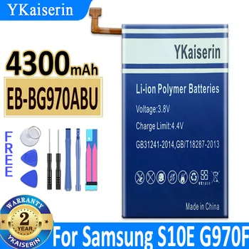 4300mAh YKaiserin Batéria EB-BG970ABU Pre Samsung Galaxy S10e s rezacím zariadením S10 E SM-G970F/DS SM-G970F SM-G970U SM-G970W G9700 Akku Bateria