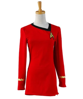 Hviezda Cosplay Trek Žena Povinnosť Uniforme, Kostým, Oblek Halloween Cosplay Kostým Pre Ženy, Dievčatá