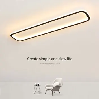 Hot predaj uličkou svetlo obdĺžnikové jednoduché moderné LED stropné svietidlo, spálne, obývacej izby, chodby, svetlo tvorivé balkón svetlo