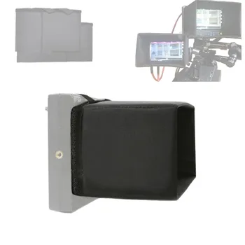 Skladacia 5-5.65 / 7 palcový Monitor LCD Displej Kapota Slnko Slnečník pre Malé HD TVlogic Atomos Shinobi7