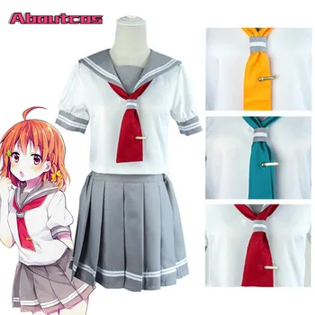 Aboutcos Japonské Anime Lovelive Svitu Cosplay Kostým Takami Námornícke Uniformy Lásku Žiť Aqours Školské Uniformy Sukne Top Ponožka