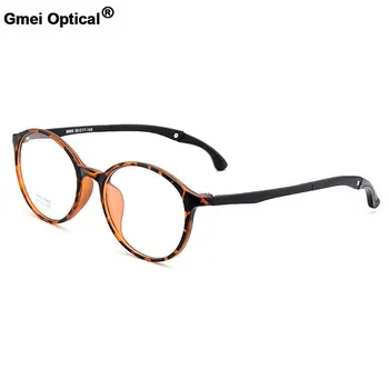 Gmei Optické Urltra-Svetlo TR90 Študent Kolo Optické Okuliare Rámy S Ramienka Plastové Krátkozrakosť Presbyopia Okuliare M6065