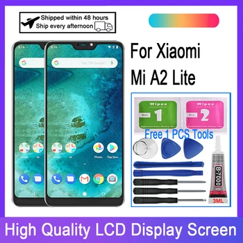 Pôvodný Pre Xiao Mi A2 Lite M1805D1SG LCD Displej Dotykový Displej Digitalizátorom. Pre Redmi 6 Dec Náhradné