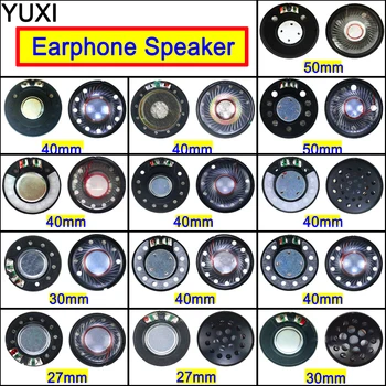 YUXI Ovládač Hifi Bluetooth Biele Magnetické Slúchadlá Reproduktor 27 mm 30 mm 40 mm 50 mm High-end Slúchadlá Diy Reproduktor Opraviť