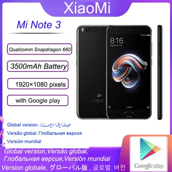 xiao 6 smartphone 5.15 palcov 1080 x 1920 pixelov Android 7.1.1 Odtlačkov prstov 3350 mAh Rýchle nabíjanie globálna verzia mobil