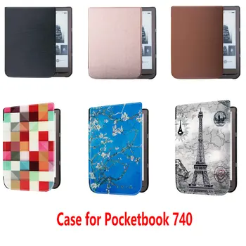 Puzdro pre PocketBook 740 Pro 3 Kryt pre 7.8 palcový Pocketbook 740 Inkpad 3 Funda pre Pocketbook inkpad 3 PB740 Spánku Capa