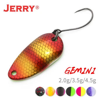 Jerry Gemini Pstruh Oblasti Rybárskych Návnad Železa Micro Vlajúce Lyžice 2g 3.5 g 4.5 g Colorado Spinner Ostriež Pevného Návnad veľkoobchod