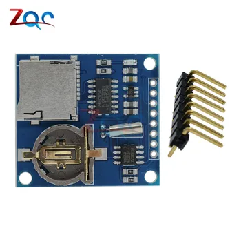 DS1307 Mini Data Logger SD Kartu Modulu Vývoj Doska pre Arduino