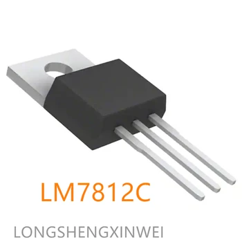 1PCS Nové LM7812CT LM7812C Priame Plug Lineárny Regulátor Tri-svorkovnice Regulátora-220