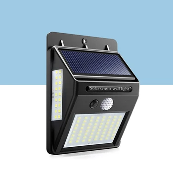 Bezdrôtový Snímač Pohybu Svetla Slnečnej Vonkajšie Nástenné svietidlo Solárna Lampa LED Svetlomet Pre Záhradné Dvore, Veranda, Garáž, Bezpečnostné Svetlá