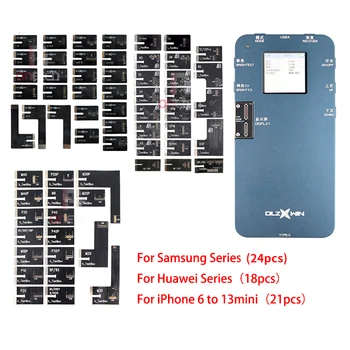 DLZXWIN DL S300 Obrazovke iTestBox Pre iPhone 6-12promax 13 13mini Huawei Samsung Series LCD Displej Pravda Tón 3D Dotyk Testovanie